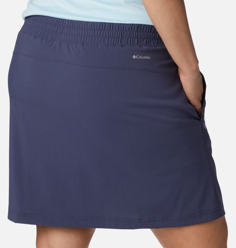 Women's Columbia On The Go Skorts Navy | Plus Size CA-DA438
